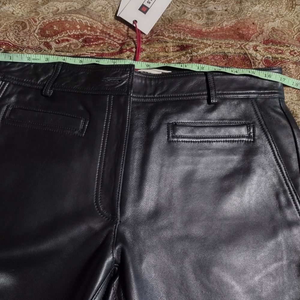 NWT ZARA SRPLS LTHR PNT 07 - Picture 7 of 10